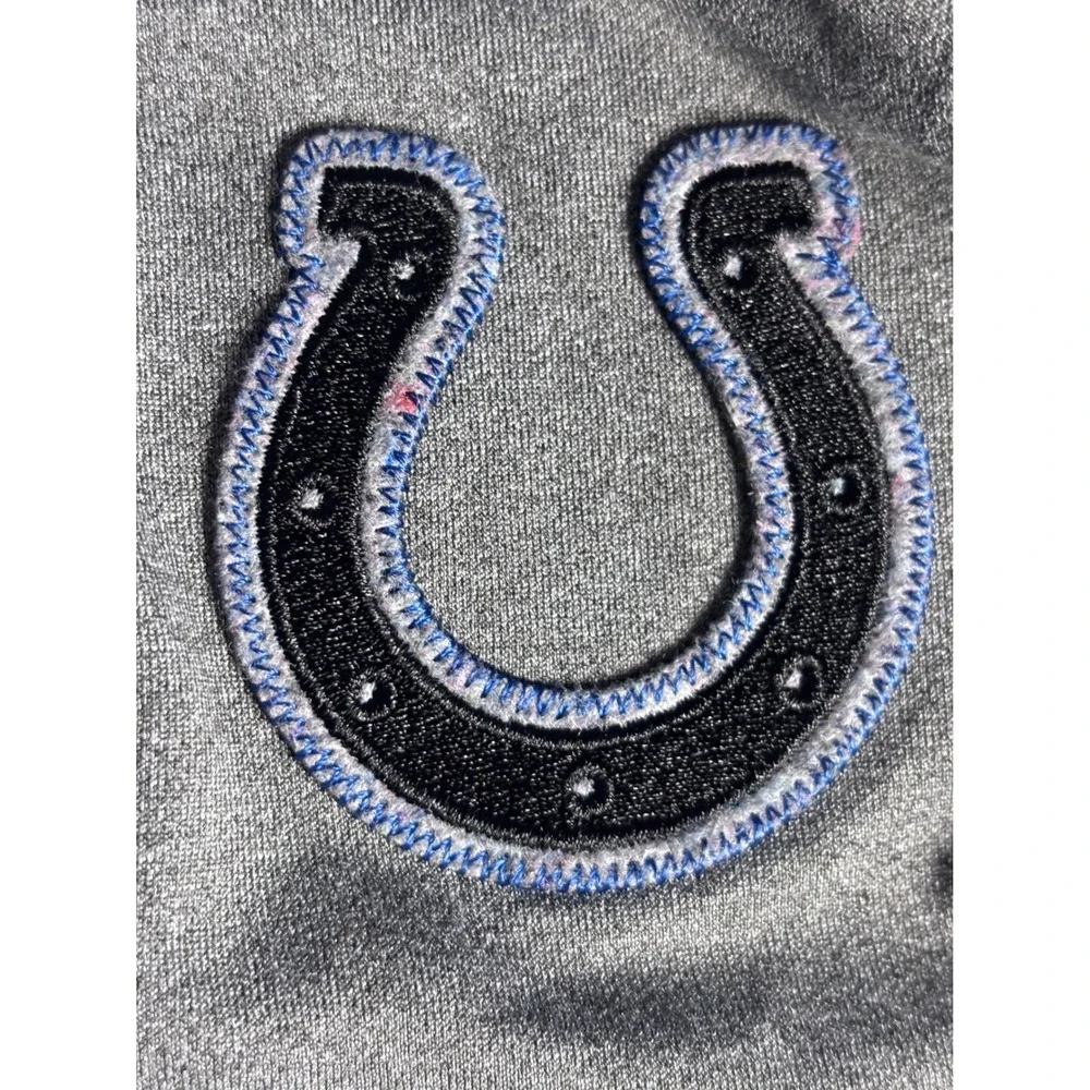 Nike Indianapolis Colts NFL Dri-FIT Gray Hoodie‎ Sweatshirt Men's Medium